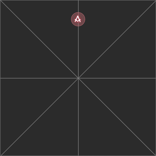 An image showing only a north center A waymark